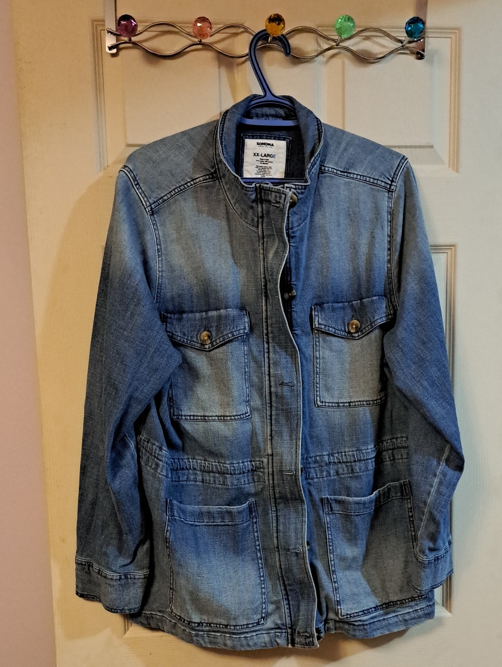 Sonoma Light Blue Denim Shirt Jacket